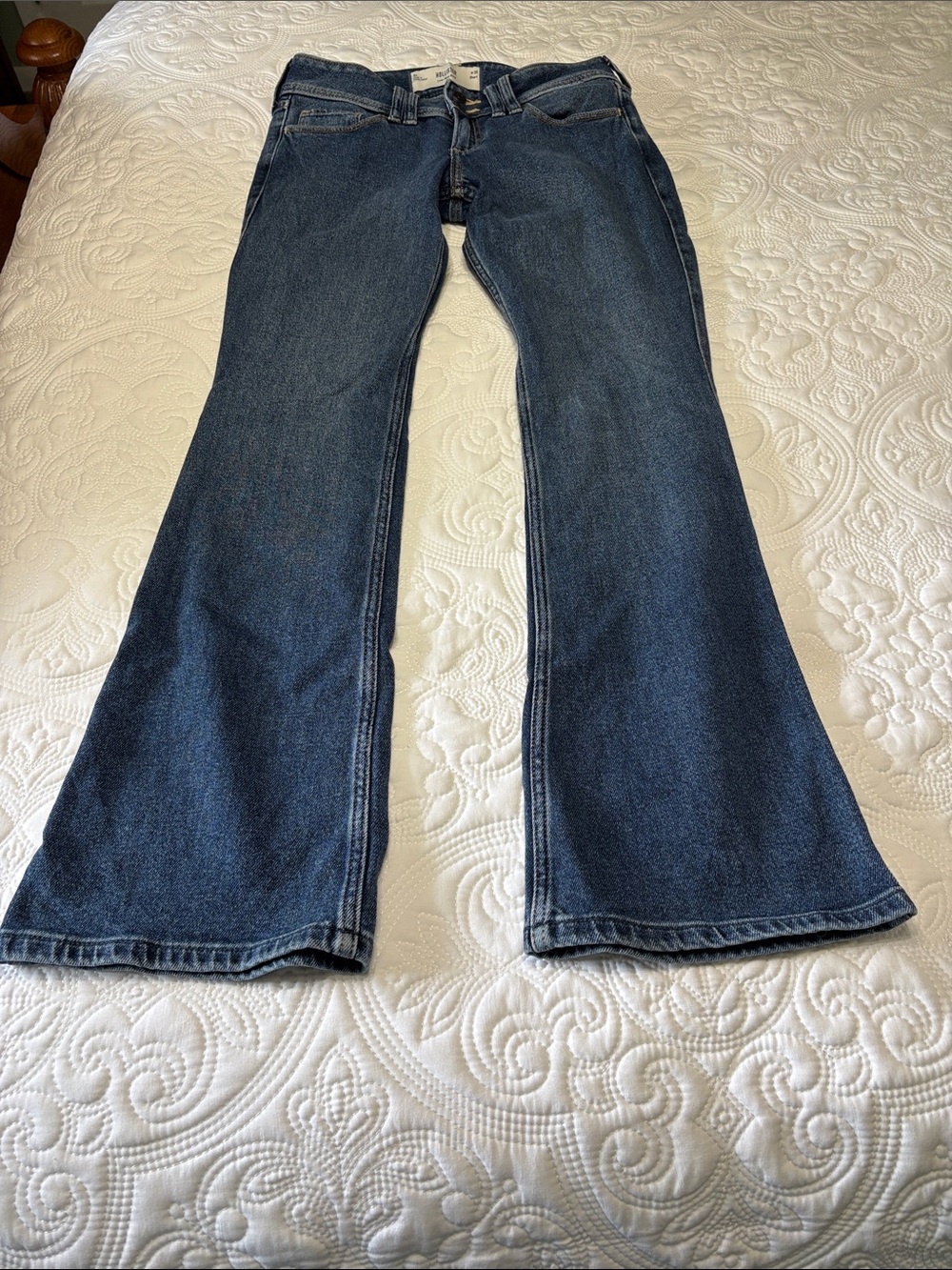 Hollister Classic Medium Blue Bootcut Jeans